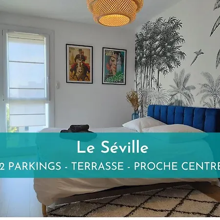 New- Le Seville - 2 Parkings - Terrasse - Proche Centre Apartment